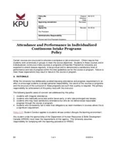 Policy No.  B2 Approving Jurisdiction Senate Signed By