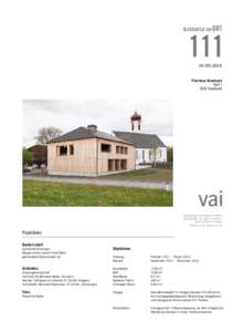 Architektur vorORT[removed]|05|2014  Pfarrhaus Krumbach