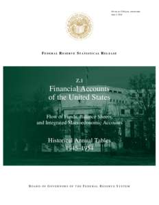 For use at 12:00 p.m., eastern time June 5, 2014 FEDERAL RESERVE STATISTICAL RELEASE  Z.1