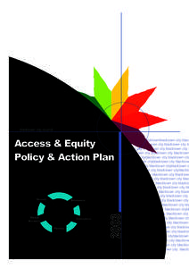 Microsoft Word - Access & Equity Cover.doc