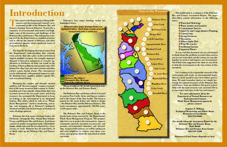 Chesapeake Bay Watershed / Intracoastal Waterway / Hydrology / Drainage basin / Rivers / Delaware River / Chesapeake Bay / Estuary / Appoquinimink River / Geography of the United States / Water / Geography of New Jersey