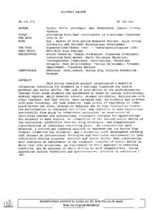 DOCUMENT RESUME  ED[removed]AUTHOR TITLE