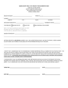 Microsoft Word - BANKS COUNTY EMA E911 Open Record Request Form.docx