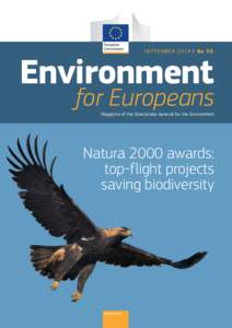 SEPTEMBER 2014 | No 53  Environment for Europeans Magazine of the Directorate-General for the Environment