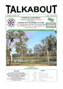 Edition Number 110  June / July 2013 INNISFAIL & DISTRICT Community Information Newsletter