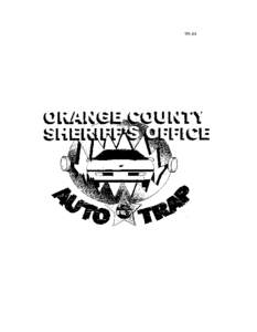 99-44  ABSTRACT: In September of 1997, the statistical records of the Orange County Sheriffs Office Auto Theft Squad were examined to see how the squad could further impact auto theft. It was determined that not enough 
