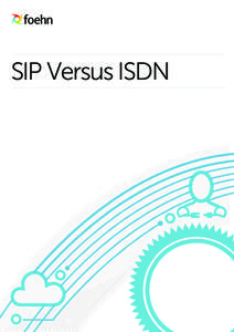 SIP Versus ISDN  SIP versus ISDN What is SIP Trunking? In simple terms a SIP Trunk is a VoIP service that connects your PBX to the PSTN using the internet.