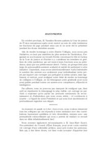 Avant-propos En octobre prochain, M. Vassilios Skouris quittera la Cour de justice de l’Union européenne après avoir exercé au sein de cette institution les fonctions de juge pendant seize ans et en avoir été le p