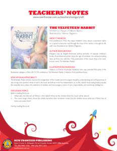 Literature / Narratology / Creativity / The Velveteen Rabbit / Margery Williams / Rabbit