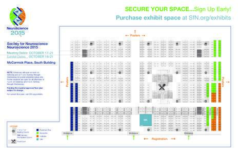 SECURE YOUR SPACE...Sign Up Early! Purchase exhibit space at SfN.org/exhibits Posters 372