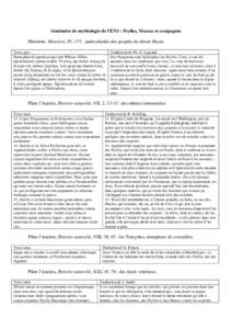 Séminaire de mythologie de l’ENS : Psylles, Marses et compagnie Hérodote, Histoires, IV, 173 : particularités des peuples du désert libyen. Texte grec Νασαμῶσι δὲ προσόμουροί εἰσι Ψύλ