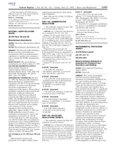 Federal Register / Vol. 60, No[removed]Friday, June 23, [removed]Rules and Regulations (e) This amendment (39–9284) becomes effective on July 28, 1995. Issued in Kansas City, Missouri, on June 13, 1995. Henry A. Armstrong