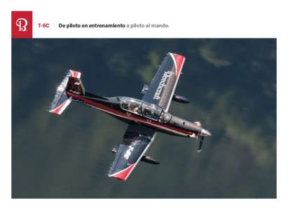 T-6C | De piloto en entrenamiento a piloto al mando.  Beech132761 A4_T-6C Product LithoES.indd[removed]:10 AM