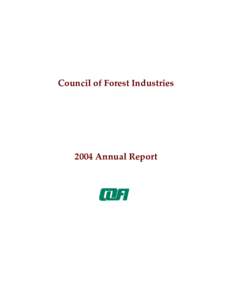 Microsoft Word - COFI 2004 Annual Report March[removed]doc