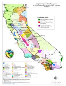 Smith River Rancheria  Integrated Regional Water Management 48 IRWM Regions and California Indian Trust Land[removed]