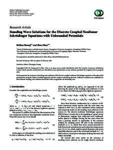 Breather / Publishing / Hindawi Publishing Corporation / Differential equation / Soliton