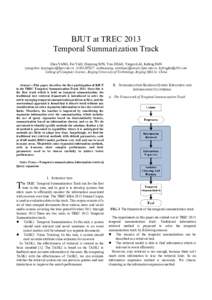 Microsoft Word - BJUT_at_TREC_2013_Temporal_Summarization_Track-FINAL_11-10_FINAL