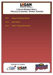 Logan Basketball “Nicole Cooper” Spirit Award[removed]Megan Sloss/Joshua Pitman