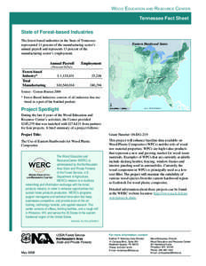 Tennessee State Fact Sheet, Wood Education and Resource Center