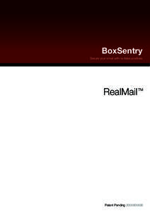 BoxSentry Secure your email with no false positives RealMail  TM