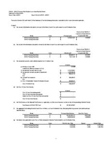 PHEAAFloating Rate Student Loan Asset-Backed Notes Statement to Noteholders Report Date: Report Period:   Pursuant to Section 4.20 and Exhibit E of the Indenture of Trust the following 