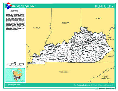 nationalatlas.gov Where We Are KENTUCKY  TM