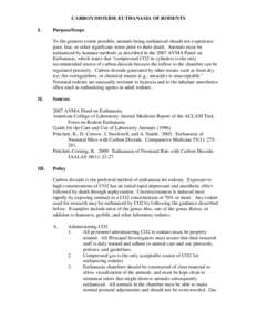 Mississippi State University IACUC Standard Operating Procedure