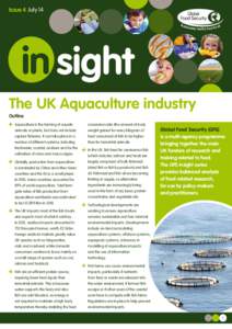 GFS Insight - The UK Aquaculture industry