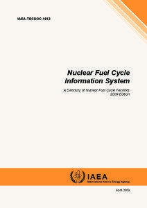 IAEA-TECDOC[removed]Nuclear Fuel Cycle