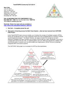 Microsoft Word - TS Community Call[removed]for web