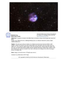 Chandra :: Photo Album :: G306.3-0.9 :: G306[removed]Handout