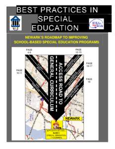 NEWARK’S ROADMAP TO IMPROVING SCHOOL-BASED SPECIAL EDUCATION PROGRAMS PAGE 4-9  PAGE