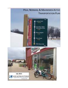 POLK, NORMAN, & MAHNOMEN ACTIVE TRANSPORTATION PLAN July 2013  CONTENTS