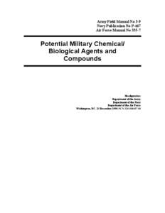 Army Field Manual No 3-9 Navy Publication No P-467 Air Force Manual No 355-7