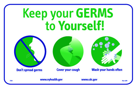Keep your GERMS to Yourself!