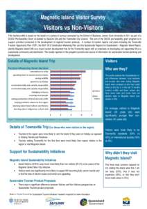 Geography of Queensland / Human behavior / Townsville / Tourism / Sustainable tourism / Queensland / Magnetic Island / North Queensland / Types of tourism / States and territories of Australia