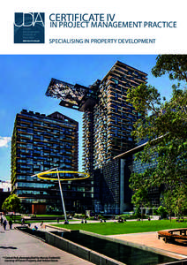 CERTIFICATE IV  IN PROJECT MANAGEMENT PRACTICE SPECIALISING IN PROPERTY DEVELOPMENT
