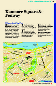 Neighborhoods in Boston /  Massachusetts / Kenmore Square / Massachusetts Bay Transportation Authority / Fenway Park / Kenmore / Fenway / Huntington Avenue / Ruggles / Back Bay /  Boston / Massachusetts / Northeastern University / Fenway–Kenmore