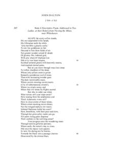 JOHN DALTON[removed] 307  from A Descriptive Poem, Addressed to Two