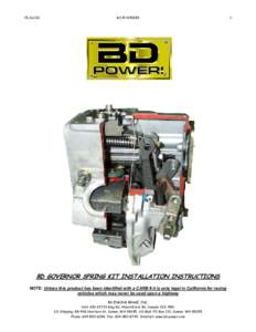 Pyrometer Installation Instructions for 1994 and newer Ram Diesels