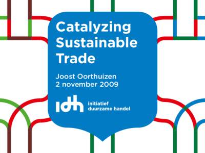 Catalyzing Sustainable Titel Lorem Trade Ipsum Joost Joost