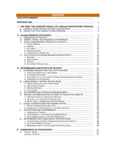 Poverty Reduction Strategy Paper / Water supply and sanitation in Honduras / Socioeconomics / Americas / International development / Poverty in the United States / Water resources management in Honduras / Poverty / Honduras / Poverty reduction