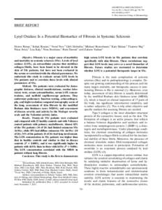 ARTHRITIS & RHEUMATOLOGY Vol. 66, No. 3, March 2014, pp 726–730 DOIart.38277 © 2014, American College of Rheumatology  BRIEF REPORT