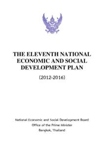 Social enterprise / National Economic and Social Development Board / Sustainability / Thailand / Economic development / Crisis management / Earth / Socialism / Localism in Thailand / Environment / Environmental social science / Environmentalism