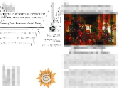 Printed on 100% PCW Recycled Paper  t the  streeter woods reporter