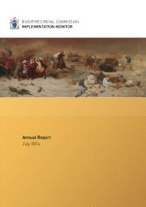 BUSHFIRES ROYAL COMMISSION IMPLEMENTATION MONITOR Annual Report July 2014