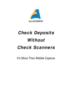 Microsoft Word - Checks Without Check Scanners V1