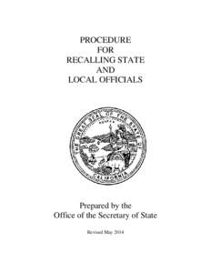 Politics / Petition / Recall / Mind / Democracy / Ballot access / Bogaert v. Land / Elections / Direct democracy / Recall election