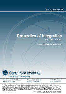 14 – 15 October[removed]Properties of integration