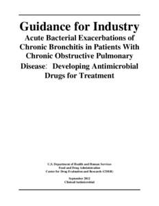 Chronic lower respiratory diseases / Smoking / Chronic obstructive pulmonary disease / Respiratory therapy / Acute exacerbation of chronic obstructive pulmonary disease / Chronic bronchitis / Spirometry / Clinical trial / Obstructive lung disease / Pulmonology / Health / Medicine